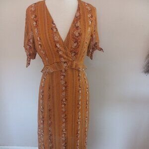 Yellow Sun Dress. Size 6. En Focus Studios